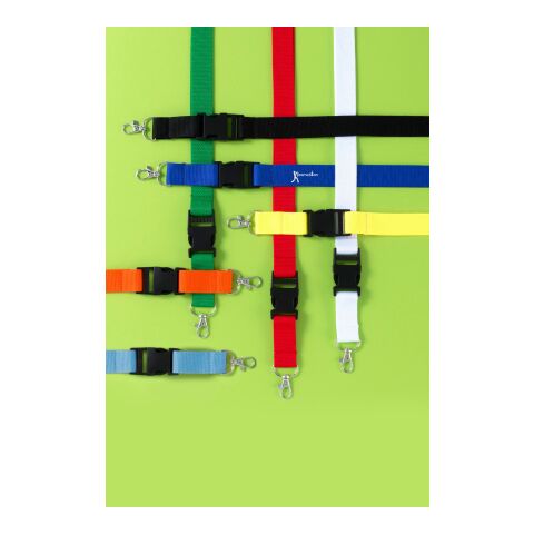 Lanyard fabricado negro | sin montaje de publicidad | no disponible | no disponible