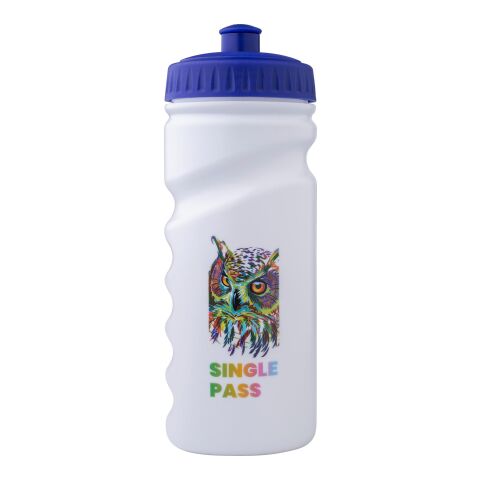Botella 100% reciclable azul | sin montaje de publicidad | no disponible | no disponible