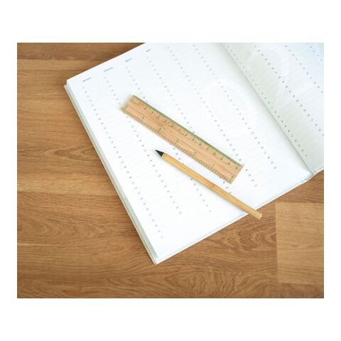Regla de bambú marrón | sin montaje de publicidad | no disponible | no disponible