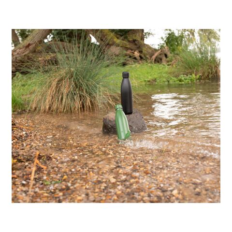 Botella termo de acero inox. Amara gris | sin montaje de publicidad | no disponible | no disponible