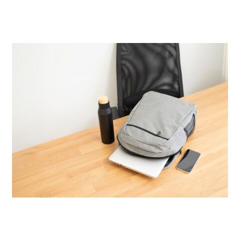 Mochila de poliéster (600D) Glynn negro | sin montaje de publicidad | no disponible | no disponible