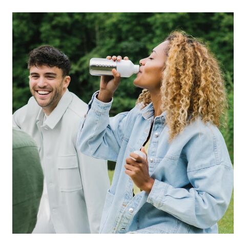 Dopper Steel 350 ML plata/blanco | sin montaje de publicidad | no disponible | no disponible