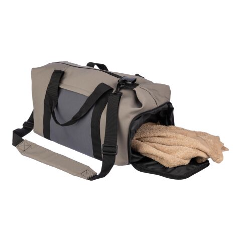 Bolsa de lona de poliéster Ines marrón | sin montaje de publicidad | no disponible | no disponible