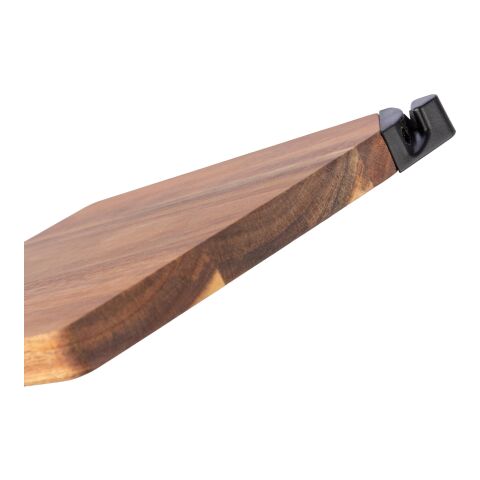 Tabla de madera de acacia con afilador Heinz marrón | sin montaje de publicidad | no disponible | no disponible