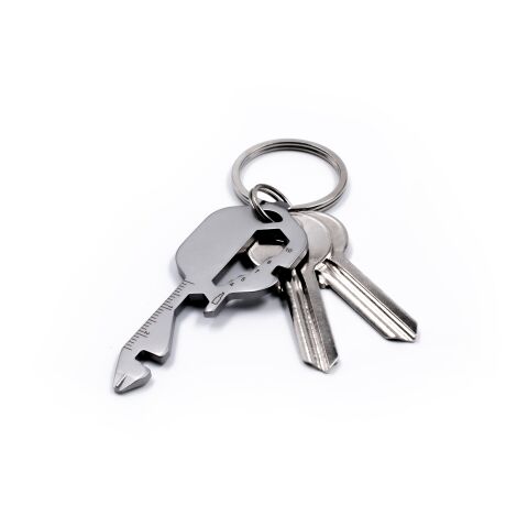 Herramienta multiusos BrandCharger Kee plata | sin montaje de publicidad | no disponible | no disponible