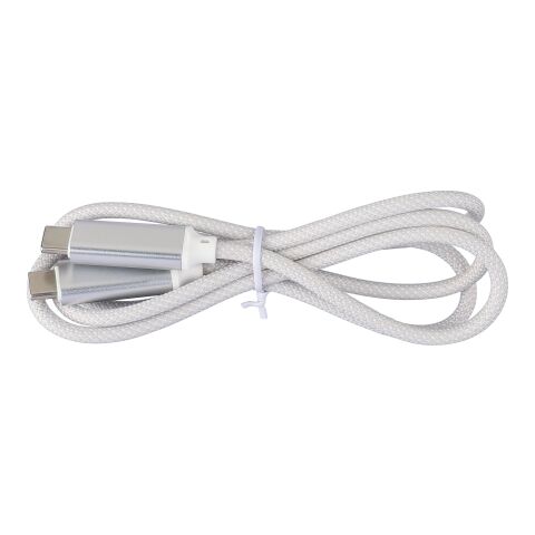 Cable de carga 100W de nailon Gerd blanco | sin montaje de publicidad | no disponible | no disponible