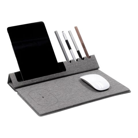 Cargador inalámbrico BrandCharger Evopad Charge gris | sin montaje de publicidad | no disponible | no disponible