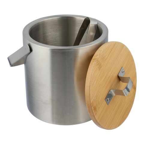 Cubitera de acero inox. de doble pared Fenwick plata | sin montaje de publicidad | no disponible | no disponible