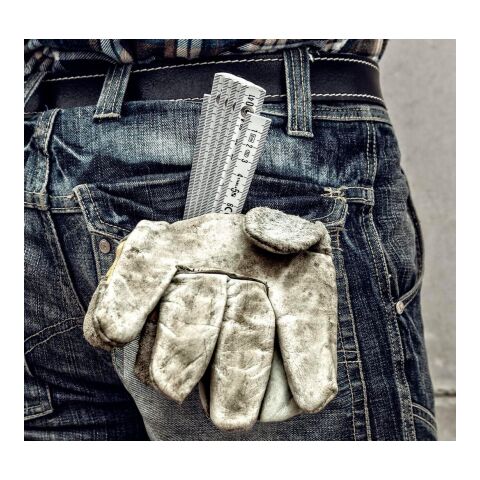 Regla plegable de ABS Stabila Gloria 1100 serie blanco | sin montaje de publicidad