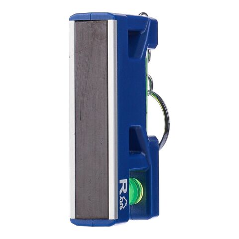 Llavero con nivel de ABS reciclado Indira negro | sin montaje de publicidad | no disponible | no disponible