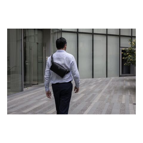 Bandolera BrandCharger Edge negro | sin montaje de publicidad