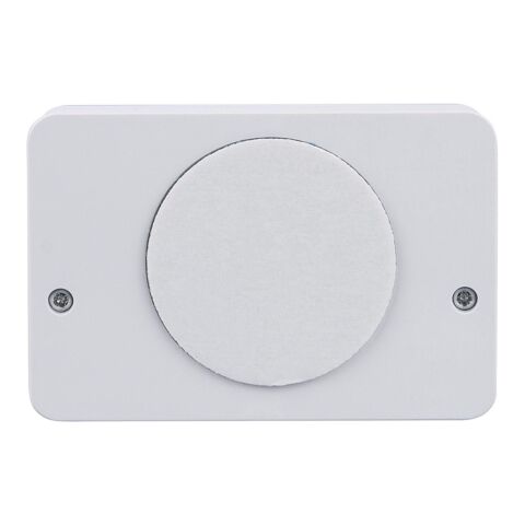 Luz recargable con sensor de ABS reciclado Ari blanco | sin montaje de publicidad