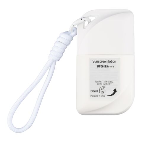 Loción solar protectora en envase de PP Eitan blanco