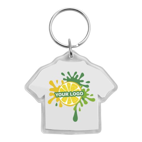 Llavero en forma de camiseta transparente | sin montaje de publicidad | no disponible | no disponible