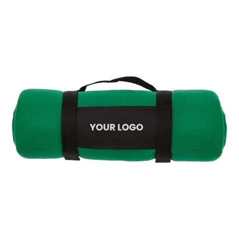 Manta de viaje en fibra polar azul | sin montaje de publicidad | no disponible | no disponible