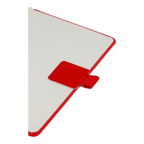 Adhesivo con elástico para bolígrafo Flare rojo | sin montaje de publicidad | no disponible | no disponible