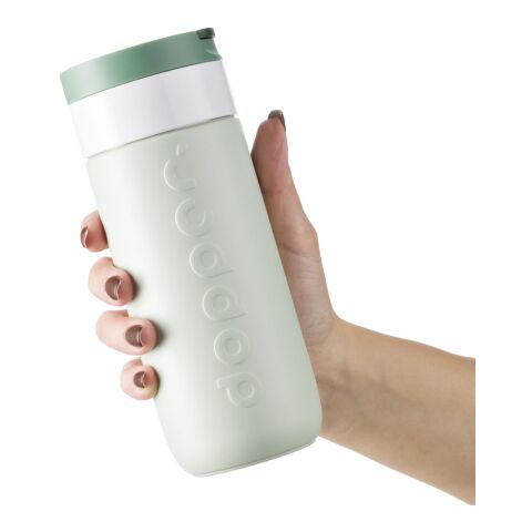 Vaso termo Dopper 400 ml verde oliva | sin montaje de publicidad | no disponible | no disponible