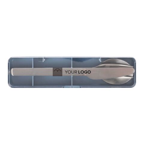 Set de cubiertos Brisio | 3 pzs azul