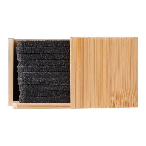 Set de posavasos de fieltro RPET Lawrence gris