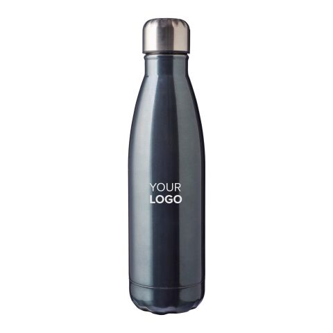 Botella de acero inox. reciclado Cliff azul
