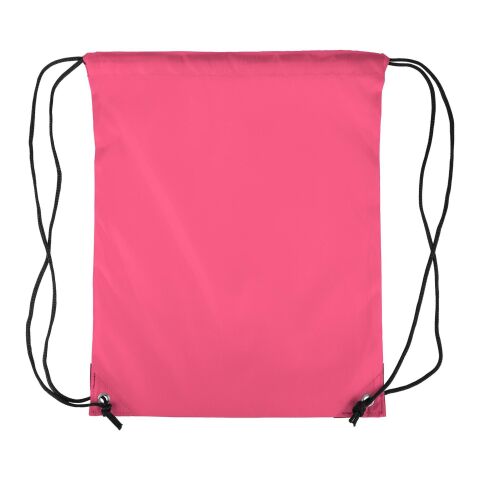 Mochila de cuerdas de poliéster Isolde rosa