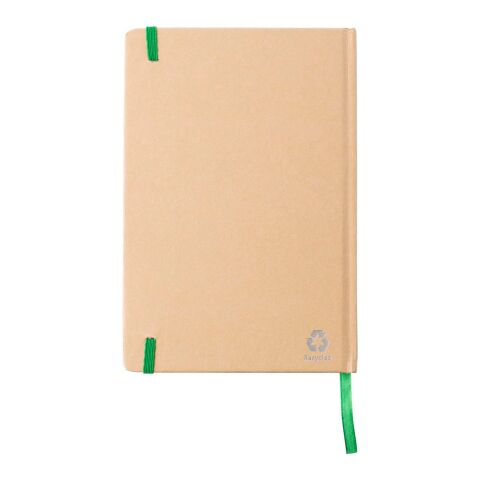 Cuaderno de papel reciclado (A5) Gianni blanco