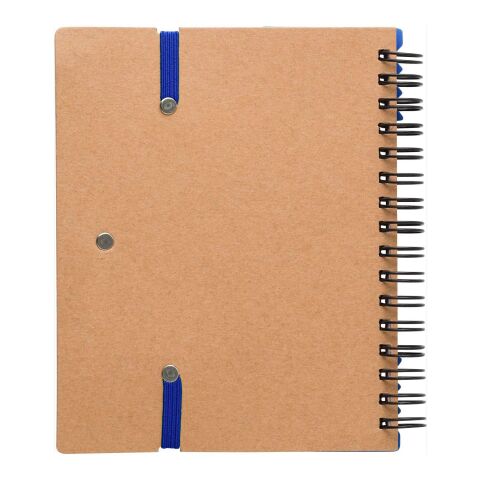 Libreta de papel reciclado Angela azul
