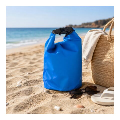 Bolsa en PVC impermeable y sellada.Capacidad de 3,5 blanco