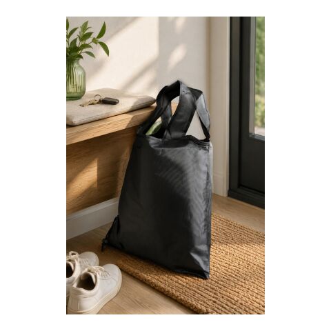 Bolsa de la compra plegable (210D). azul cobalto