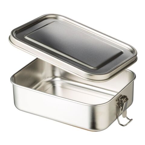 Fiambrera de acero inox. Kasen plata