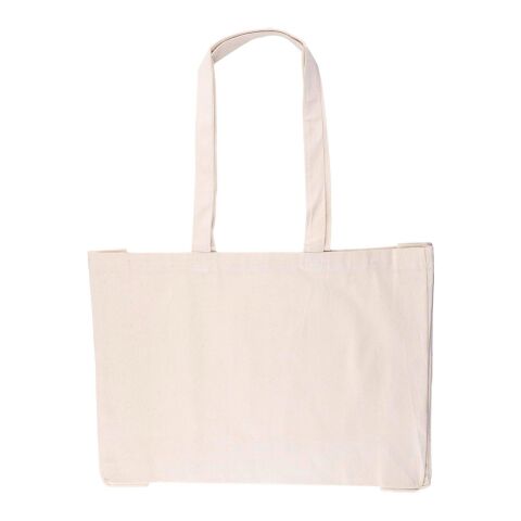 Bolsa con asas de algodón Oeko-Tex® Imogen beige