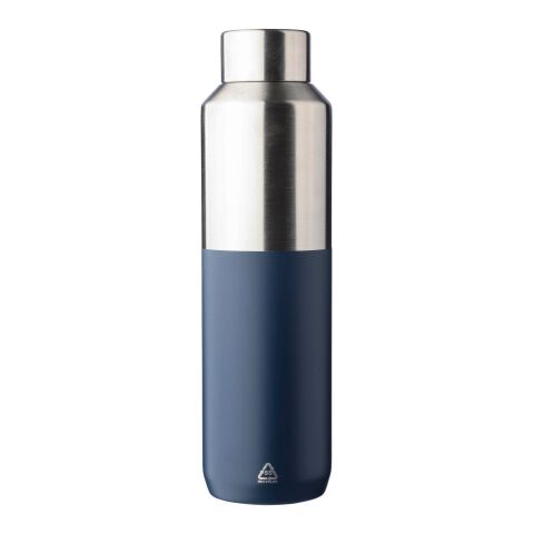 Botella termo de acero inox. reciclado (600 ml) Esen azul