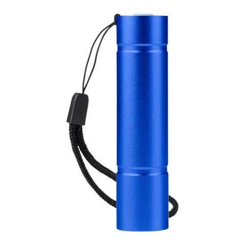 Linterna COB de aluminio reciclado Sami azul cobalto