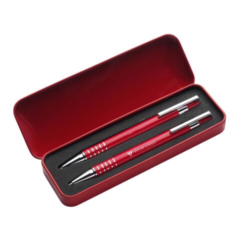 Juego de bolígrafo rojo