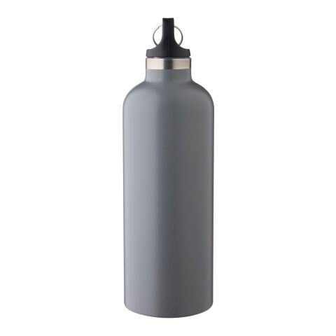 Bidón termo de acero inox. reciclado Lysandra plata
