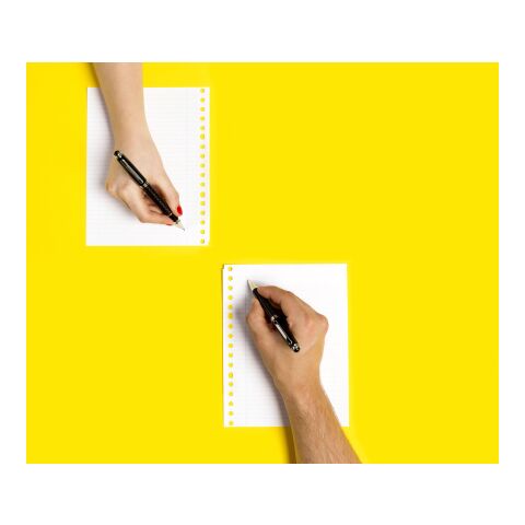 Bolígrafo y roller negro | sin montaje de publicidad | no disponible | no disponible