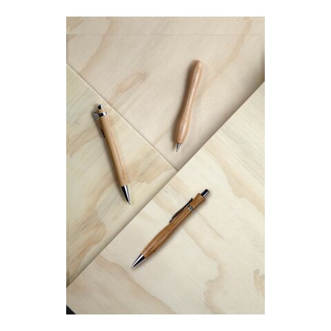 Bolígrafo de madera marrón | sin montaje de publicidad | no disponible | no disponible