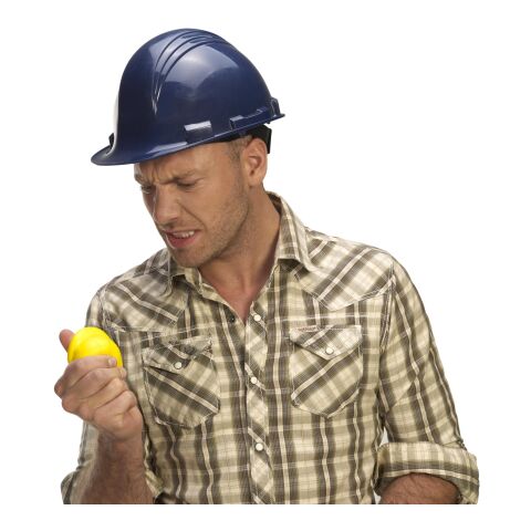 Casco anti-estrés amarillo | sin montaje de publicidad | no disponible | no disponible