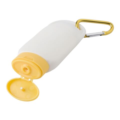 Loción solar SPF 30 amarillo | sin montaje de publicidad | no disponible | no disponible