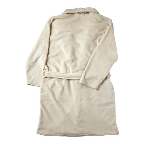 Albornoz de fibra polar beige | sin montaje de publicidad | no disponible | no disponible