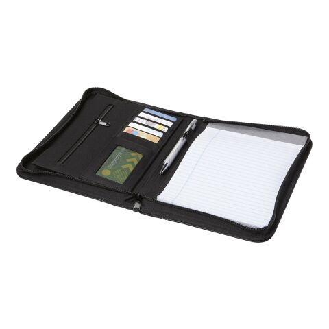 Carpeta con bloc de notas negro | sin montaje de publicidad | no disponible | no disponible