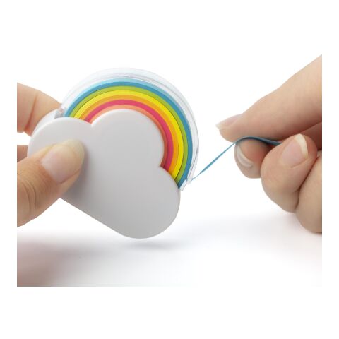 Dispensador de cinta de marcar con forma de nube. blanco | sin montaje de publicidad | no disponible | no disponible