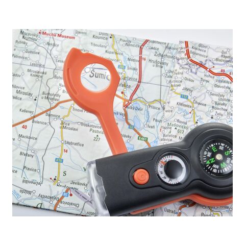 Herramienta multifuncional para aventureros. naranja | sin montaje de publicidad | no disponible | no disponible