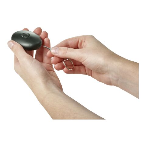 Alarma personal de ABS. negro | sin montaje de publicidad | no disponible | no disponible