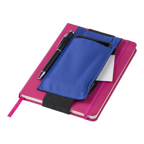 Estuche para cuaderno, tela Oxford 900D azul cobalto | sin montaje de publicidad | no disponible | no disponible