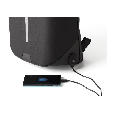 Mochila de nilón 1200D negro | sin montaje de publicidad | no disponible | no disponible