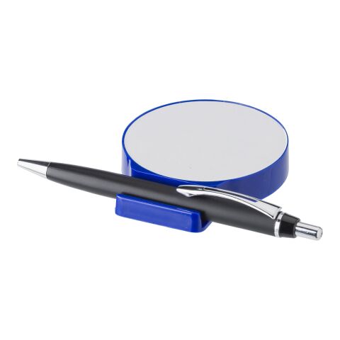 Base de ABS imantado para bolígrafos, y soporte de teléfono móvil. azul | sin montaje de publicidad | no disponible | no disponible