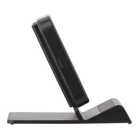 Cargador inalámbrico de plástico negro | sin montaje de publicidad | no disponible | no disponible