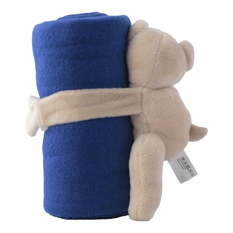 Oso de peluche con manta polar Owen negro | sin montaje de publicidad | no disponible | no disponible