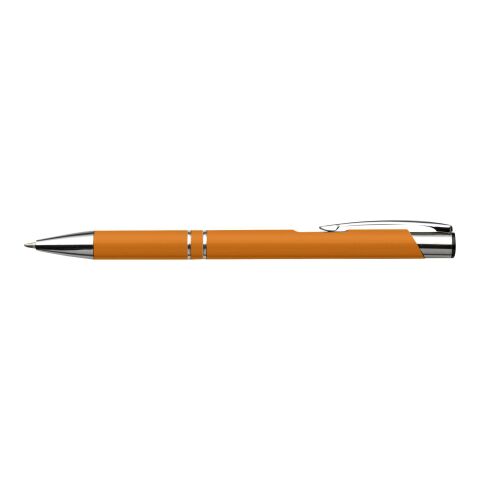 Bolígrafo con pulsador. Tinta azul naranja | sin montaje de publicidad | no disponible | no disponible